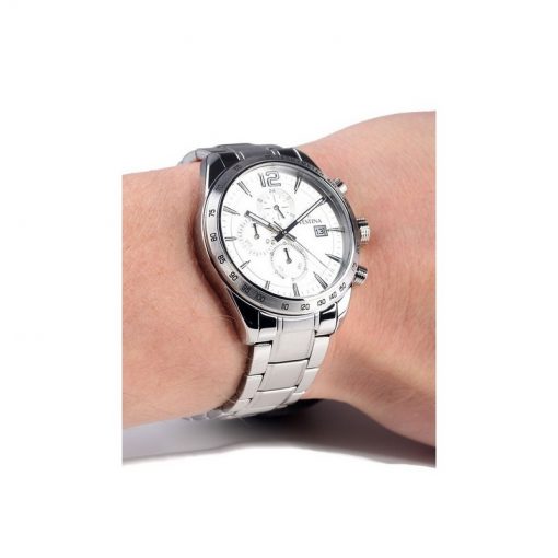 Reloj para hombre F16759-1 elegante con cronómetro by EuropTime