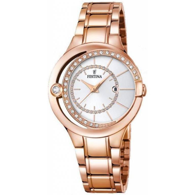 Reloj de mujer F16949-1 enchapado en oro by TimesEuropa