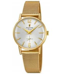 Reloj de mujer F20259-1 enchapado en oro by TimesEuropa